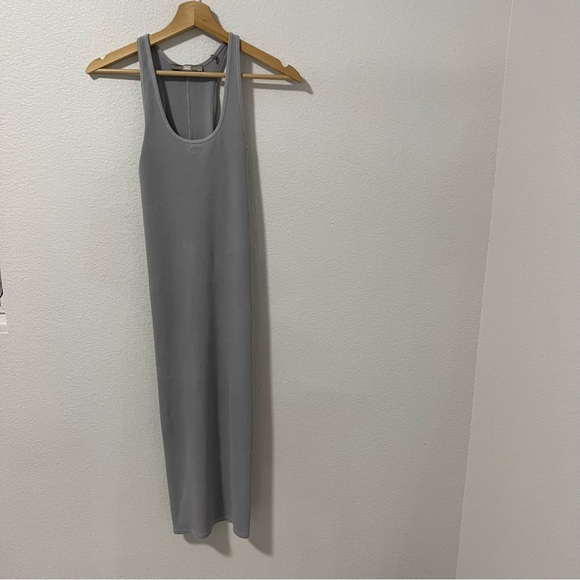 KITH light gray ribbed midi dress - Picture 2 of 3